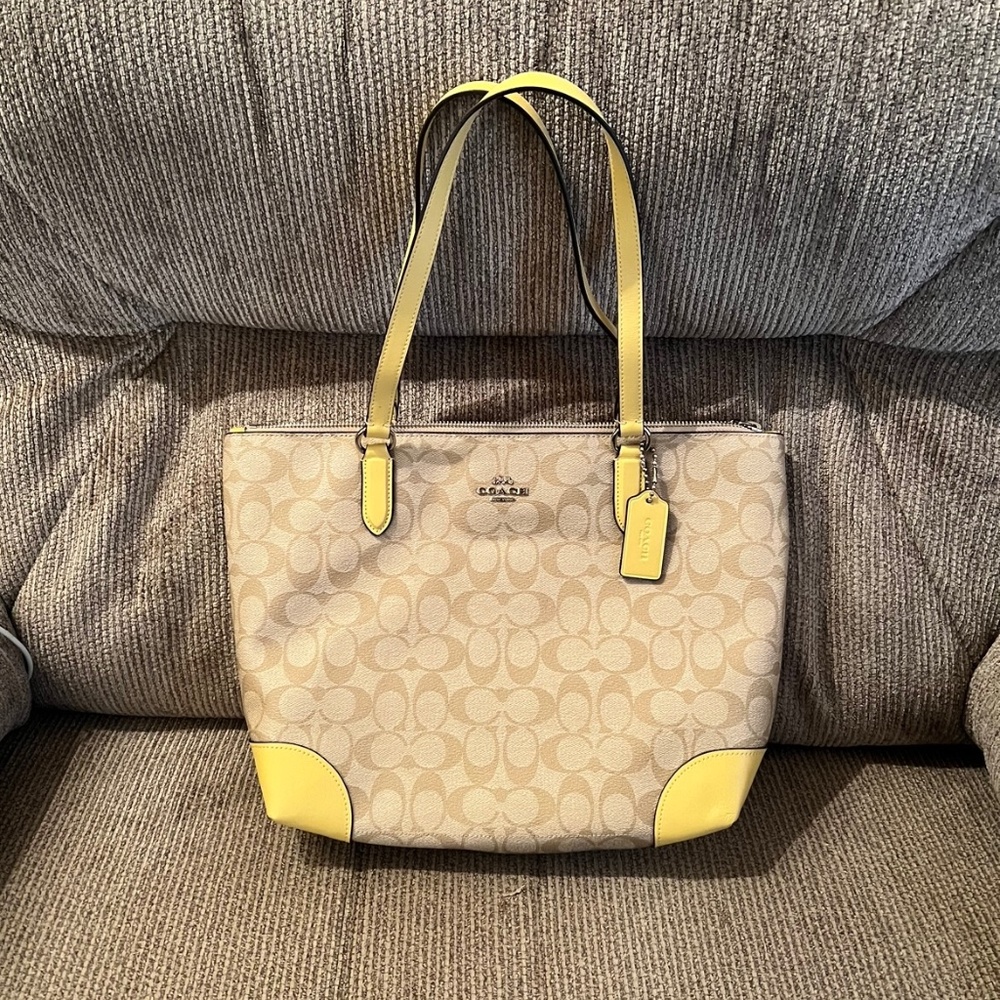 Authentic Coach Tote